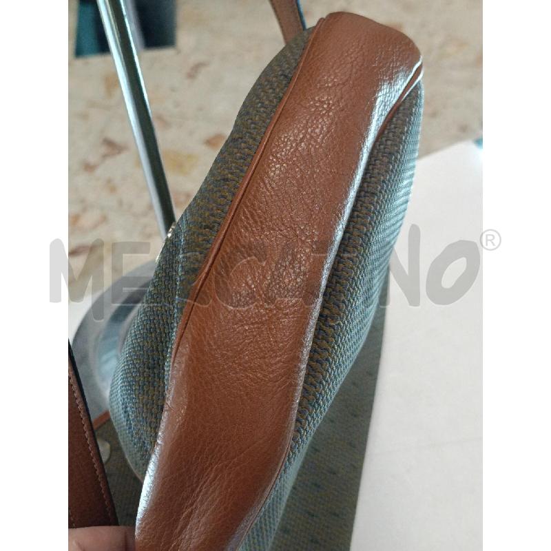 BORSA DONNA YVES SAINT LAURENT TESSUTO E PELLE  | Mercatino dell'Usato Salerno torrione 5