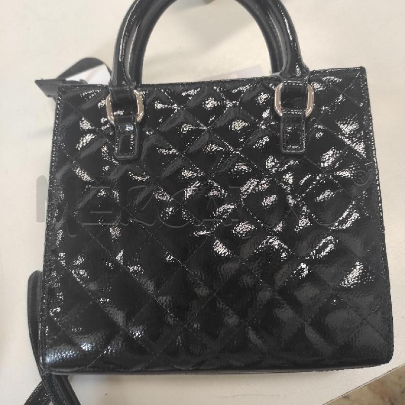BORSETTA DONNA GUESS NERA MATELASSE  | Mercatino dell'Usato Salerno torrione 2