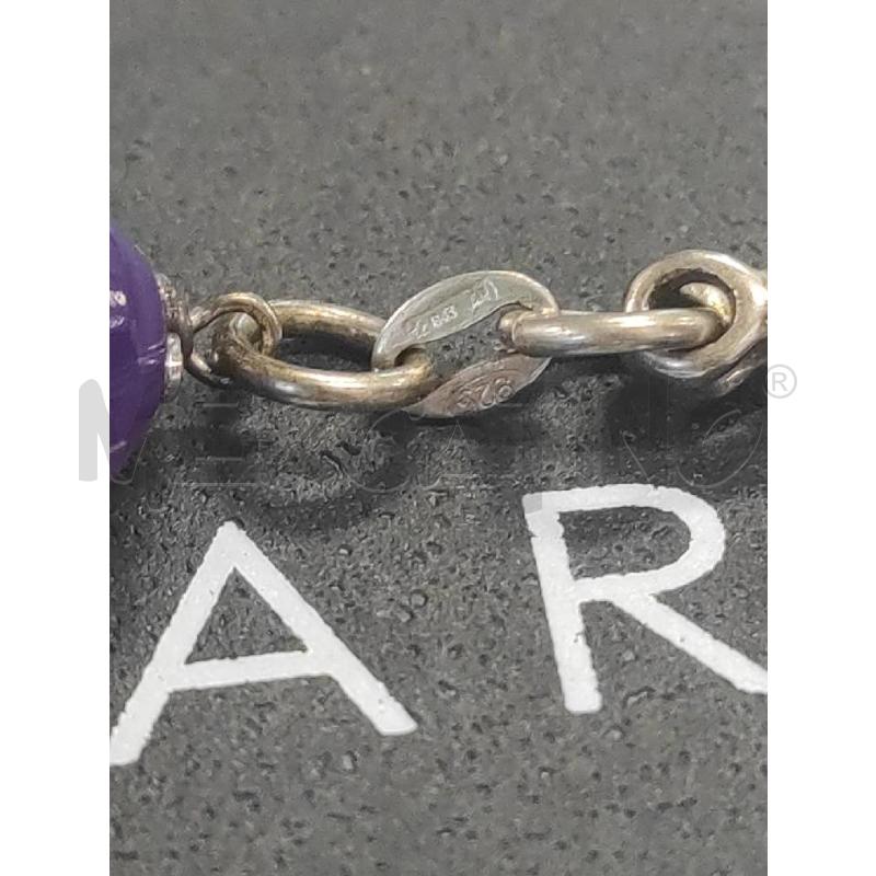 BRACCIALE MARLÙ CON ELEMENTI VIOLA  | Mercatino dell'Usato Salerno torrione 2