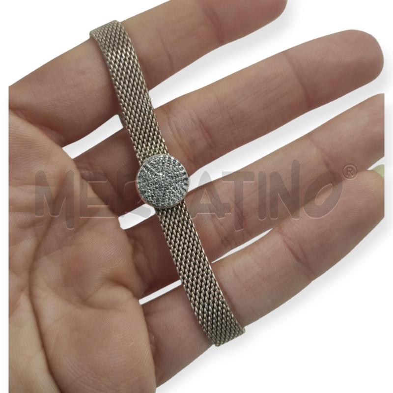 BRACCIALE PANDORA ROSÈ CHARM CERCHIO STRASS | Mercatino dell'Usato Salerno torrione 1