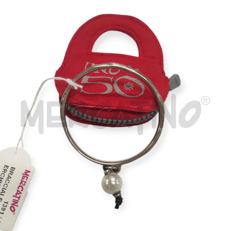 BRACCIALE UNO DE 50 CERCHIO CON CHARM PERLA | Mercatino dell'Usato Salerno torrione 1