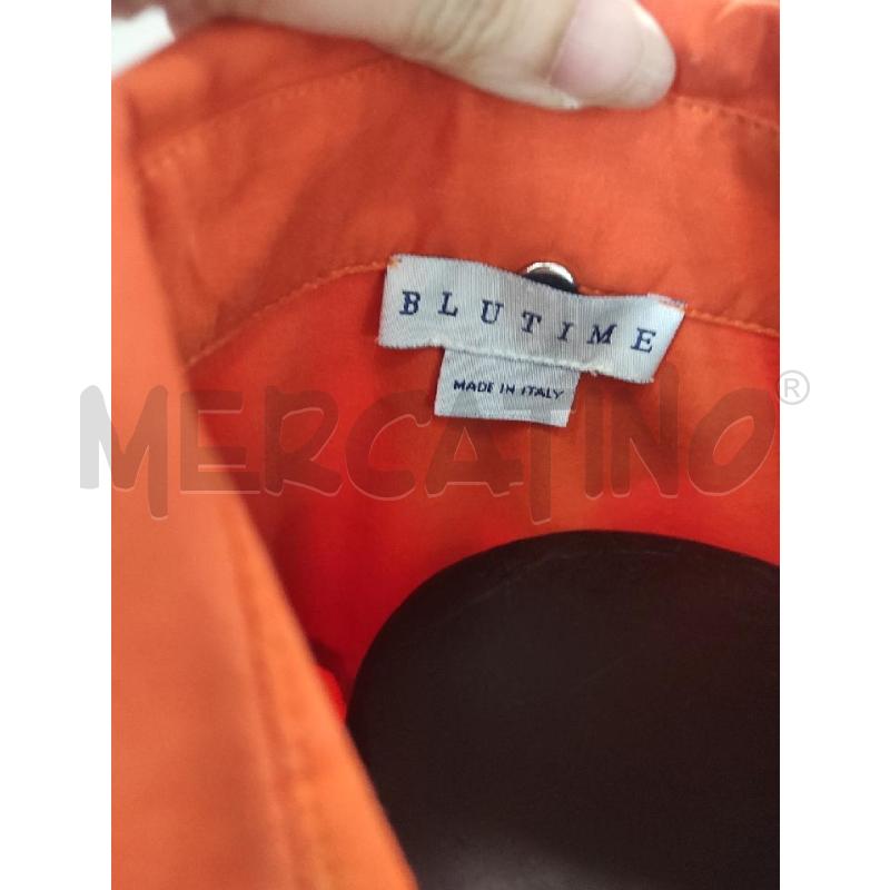 CAMICIA DONNA BLUTIME ARANCIONE TG. 17 | Mercatino dell'Usato Salerno torrione 2