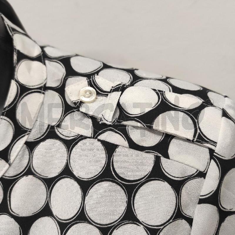 CAMICIA DONNA CALVIN KLEIN NERA POIS BIANCHI TG. S | Mercatino dell'Usato Salerno torrione 3