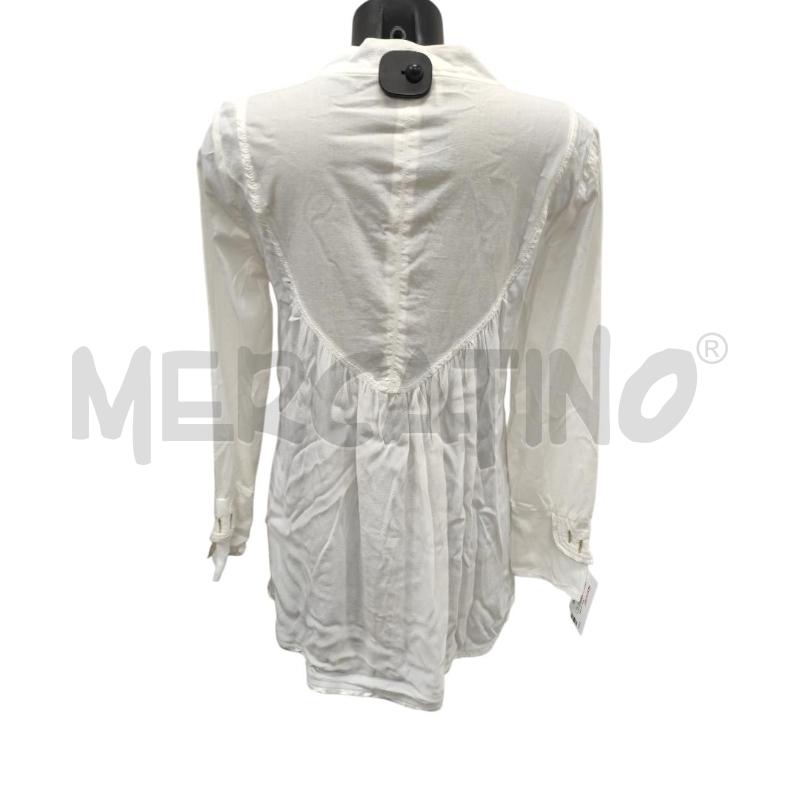 CAMICIA DONNA ELISA CAVALLETTI BIANCA BOHO TG. S | Mercatino dell'Usato Salerno torrione 2