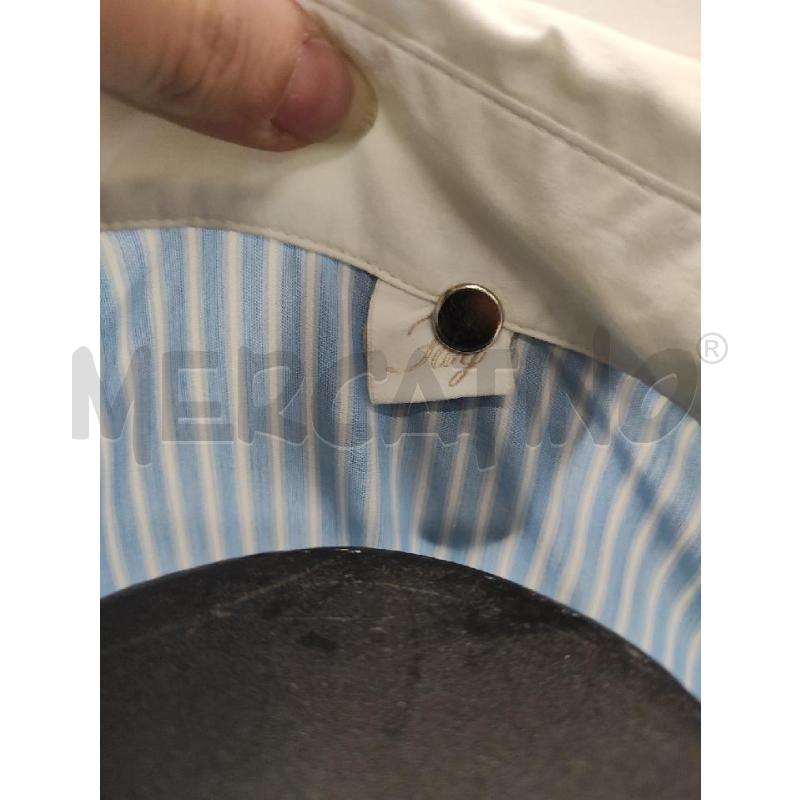 CAMICIA DONNA FAY AZZURRA RIGHE BIANCHE TG. L | Mercatino dell'Usato Salerno torrione 2