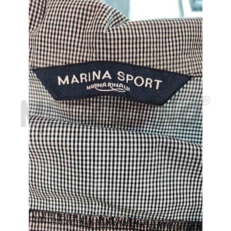 CAMICIA DONNA MARINA RINALDI QUADRETTI NERO TG.21 | Mercatino dell'Usato Salerno torrione 3