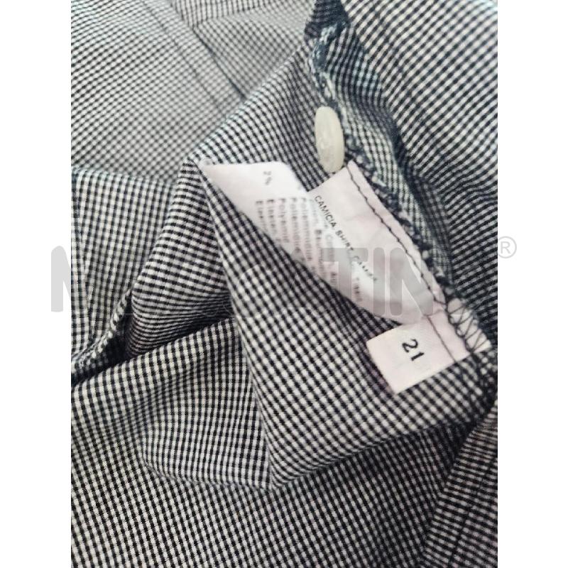 CAMICIA DONNA MARINA RINALDI QUADRETTI NERO TG.21 | Mercatino dell'Usato Salerno torrione 4