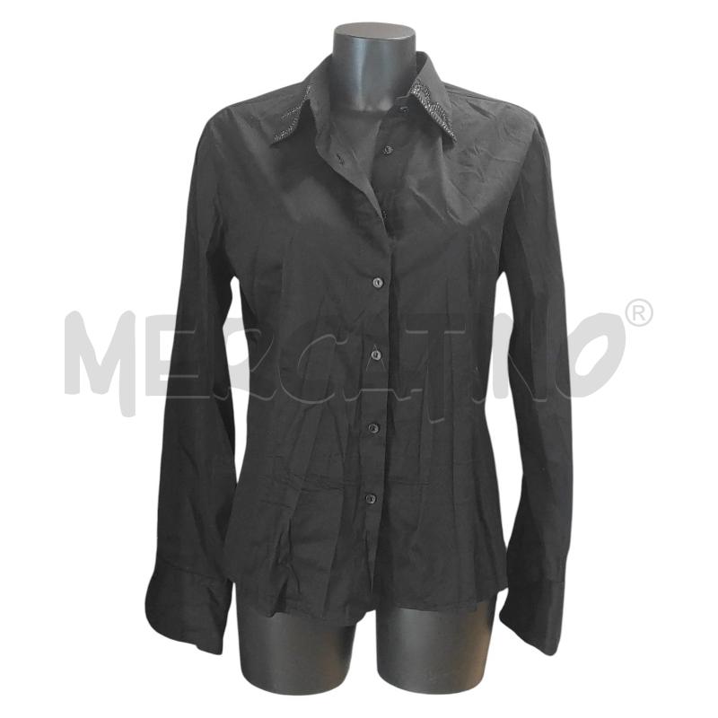 CAMICIA DONNA ROCCO BAROCCO NERA TG. 48 | Mercatino dell'Usato Salerno torrione 1