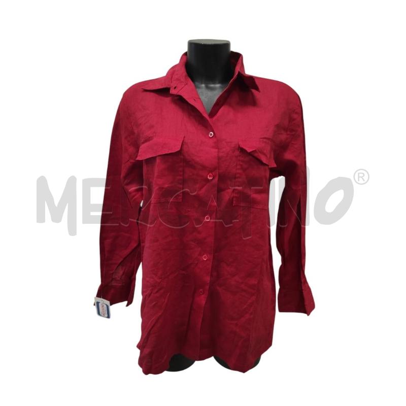 CAMICIA DONNA SEVENTY ROSSA TG. 44 RAMIE | Mercatino dell'Usato Salerno torrione 1