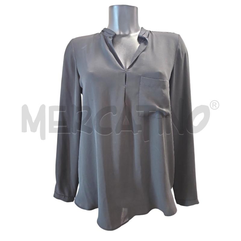 CAMICIA DONNA ZARA NERA VELATA TG. M | Mercatino dell'Usato Salerno torrione 1