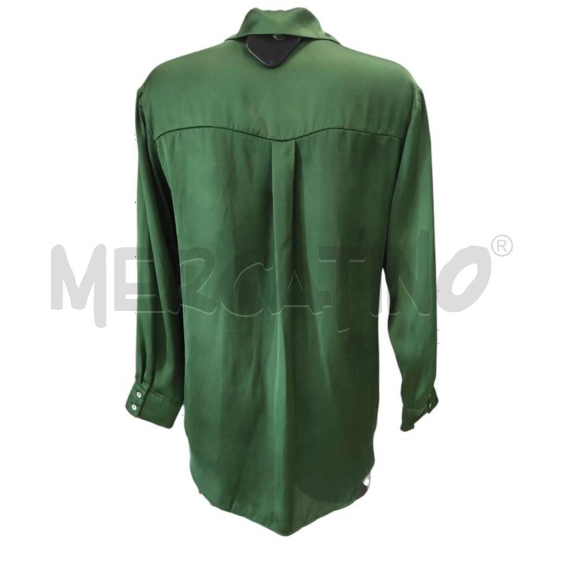 CAMICIA DONNA ZARA VERDE BOTTIGLIA TG. XS | Mercatino dell'Usato Salerno torrione 2