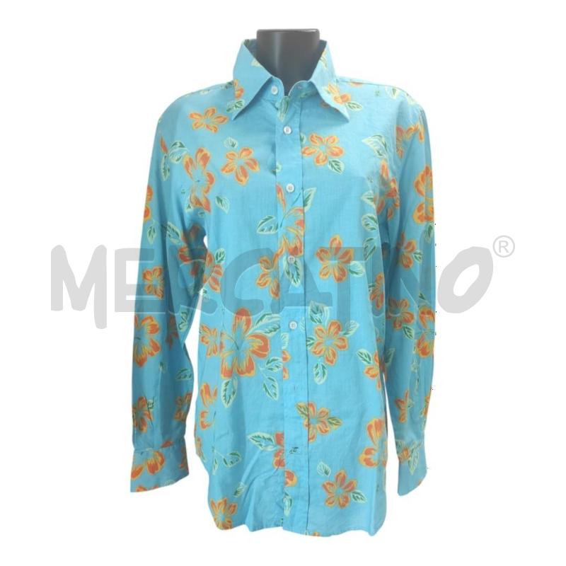 CAMICIA UOMO AND AZZURRA FANT FIORI TG 41 | Mercatino dell'Usato Salerno torrione 1