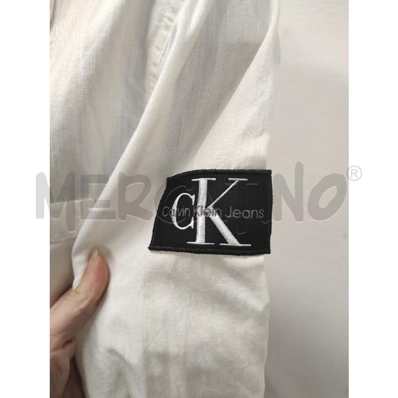 CAMICIA UOMO CALVIN KLEIN BIANCA TG. S | Mercatino dell'Usato Salerno torrione 2