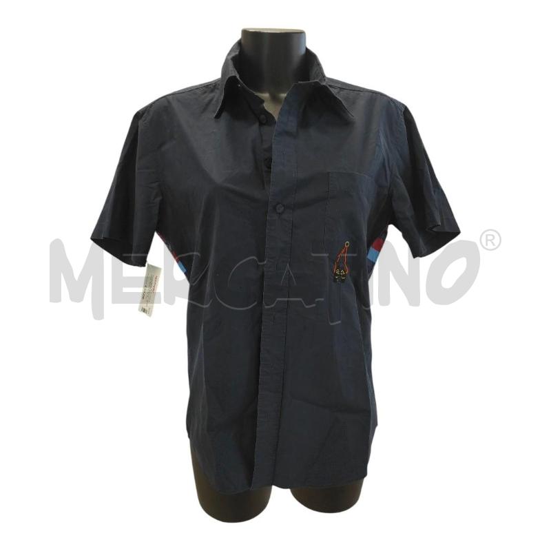CAMICIA UOMO CASTELBAJACC BLU TG. M | Mercatino dell'Usato Salerno torrione 1