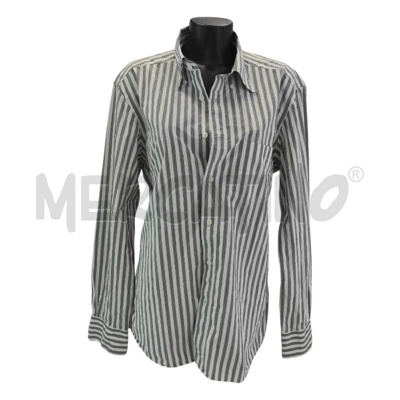 CAMICIA UOMO ERMENEGILDO ZEGNA RIGHE VERDE TG. XL | Mercatino dell'Usato Salerno torrione 1