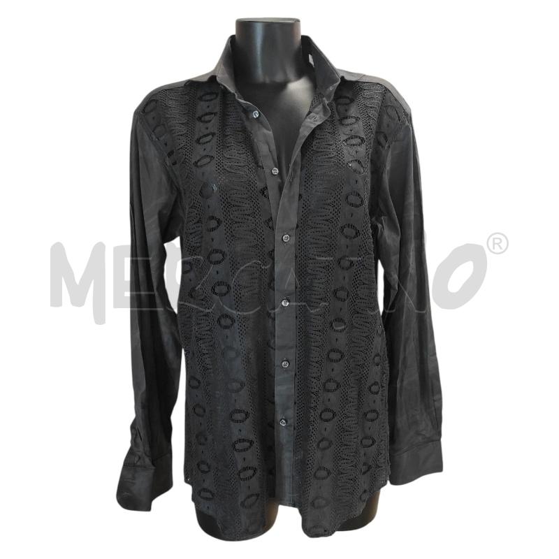 CAMICIA UOMO MESSORI GRIGIO TRAFORATA TG. L | Mercatino dell'Usato Salerno torrione 1