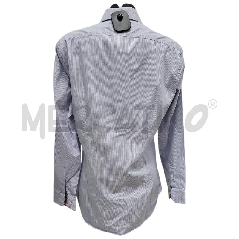 CAMICIA UOMO MICHAEL COAL CELESTE QUADRETTINI TG. 41 | Mercatino dell'Usato Salerno torrione 2