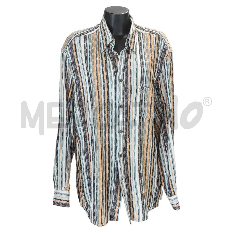 CAMICIA UOMO MISSONI RETTANGOLI ARANCIO E VERDI TG. 54 | Mercatino dell'Usato Salerno torrione 1
