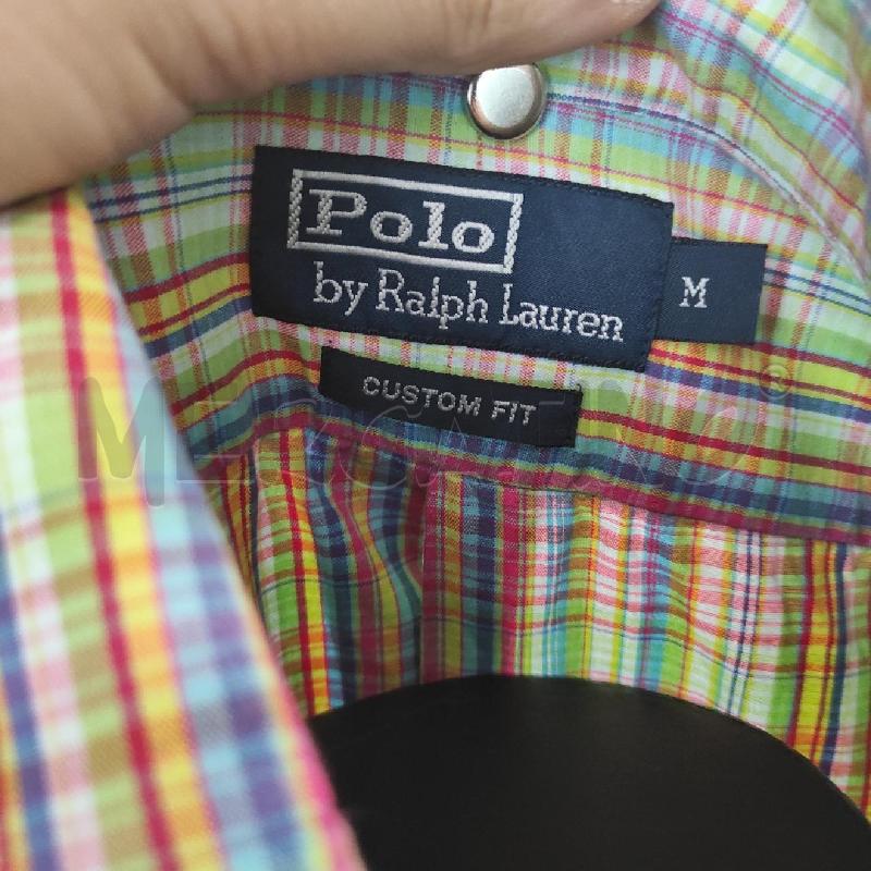 CAMICIA UOMO POLO RALPH LAUREN QUADRI VERDI TG M  | Mercatino dell'Usato Salerno torrione 3