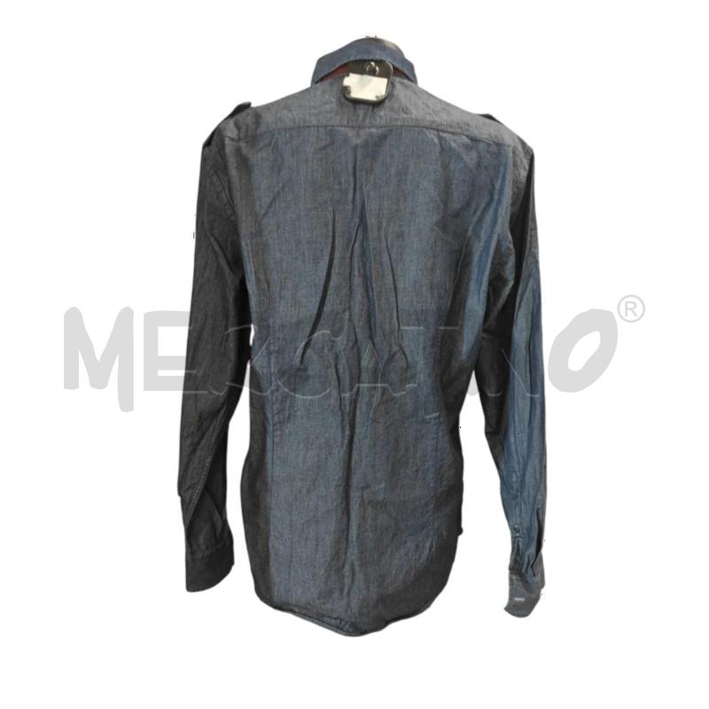 CAMICIA UOMO TRUSSARDI DENIM TG. L  | Mercatino dell'Usato Salerno torrione 2