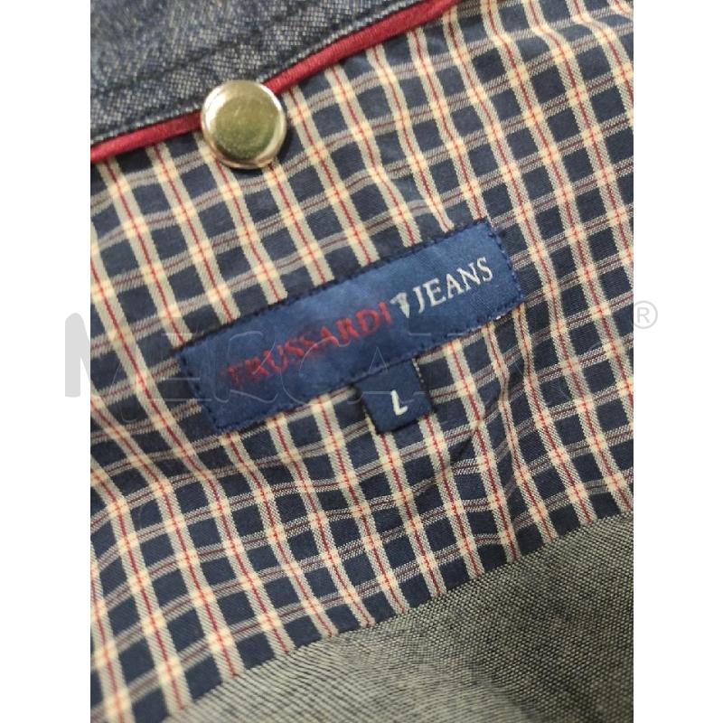 CAMICIA UOMO TRUSSARDI DENIM TG. L  | Mercatino dell'Usato Salerno torrione 3