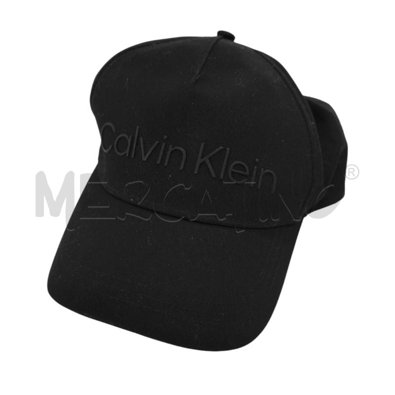 CAPPELLO DONNA CALVIN KLEIN NERO  | Mercatino dell'Usato Salerno torrione 1