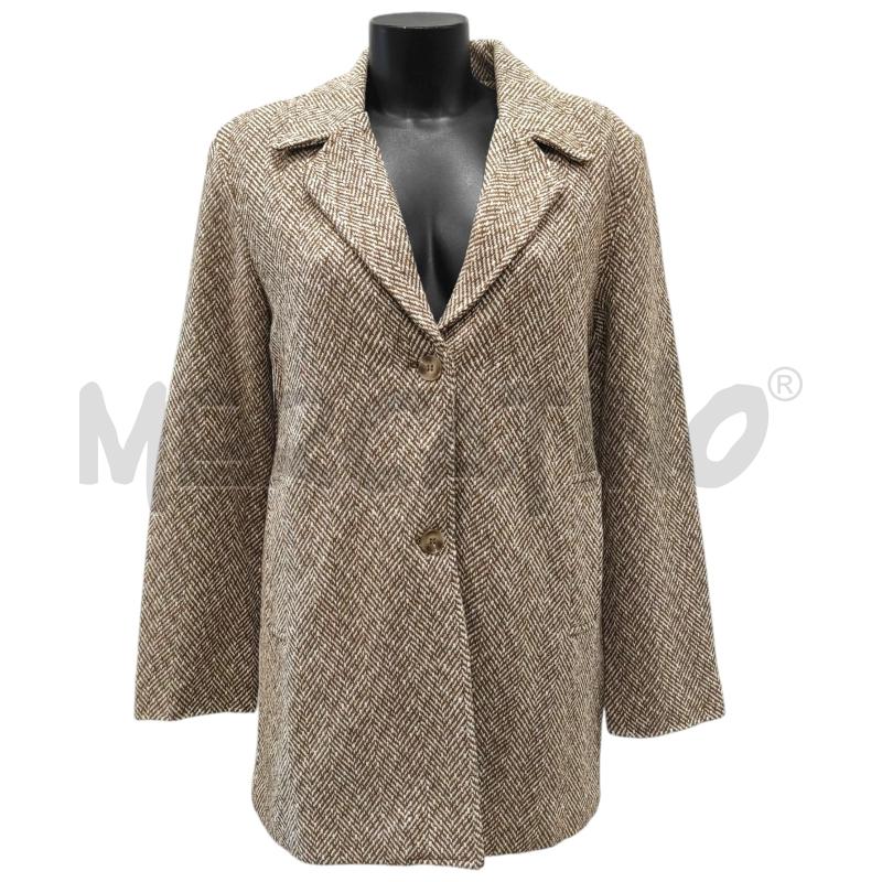 CAPPOTTO DONNA COMBIPEL SPIGATO BEIGE TG. 14 A | Mercatino dell'Usato Salerno torrione 1
