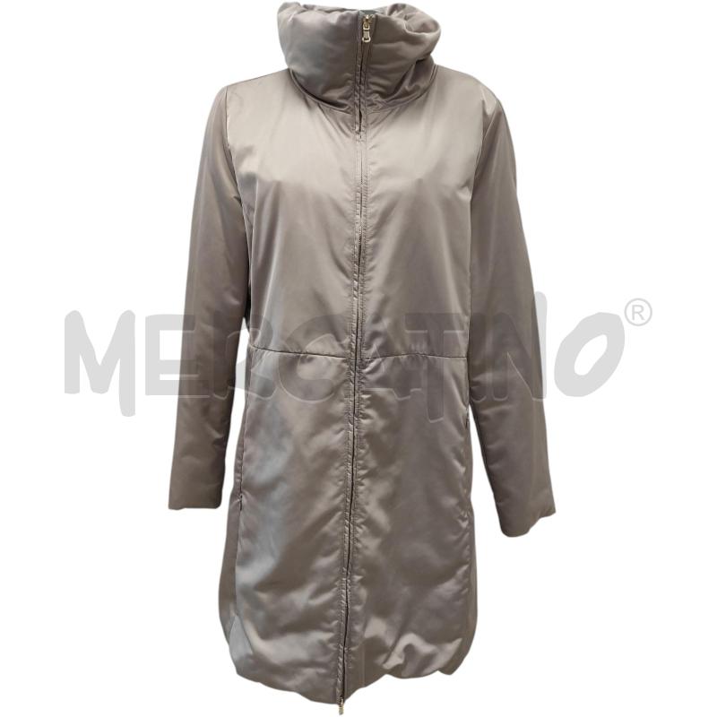 CAPPOTTO DONNA EMME MARELLA BEIGE LUCIDO TG. 50  | Mercatino dell'Usato Salerno torrione 1