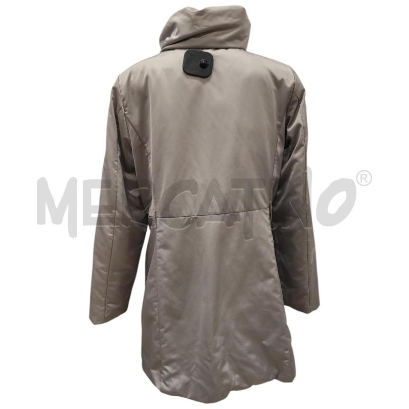 CAPPOTTO DONNA EMME MARELLA BEIGE LUCIDO TG. 50  | Mercatino dell'Usato Salerno torrione 2