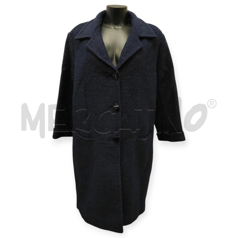 CAPPOTTO DONNA EMME MARELLA BLU TG. 42 | Mercatino dell'Usato Salerno torrione 1