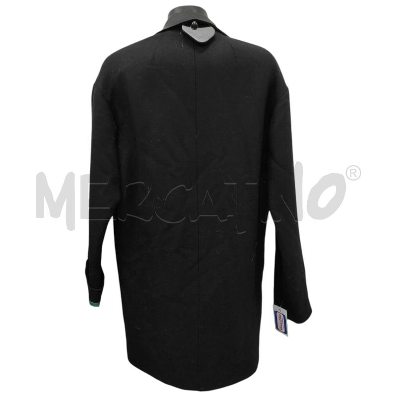 CAPPOTTO DONNA PINKO NERO COLLO RASO TG. 42 | Mercatino dell'Usato Salerno torrione 2