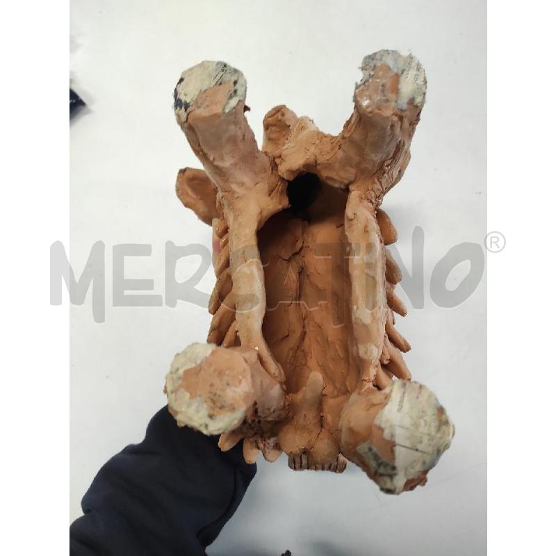 CAPRA IN CERAMICA NON DIPINTA | Mercatino dell'Usato Salerno torrione 3