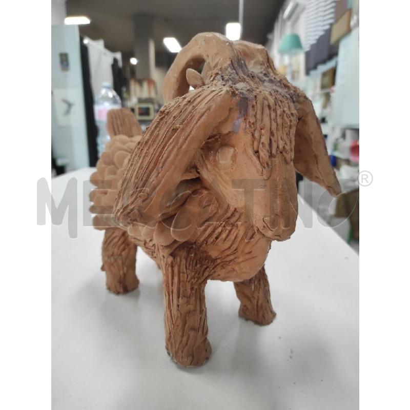 CAPRA IN CERAMICA NON DIPINTA | Mercatino dell'Usato Salerno torrione 4