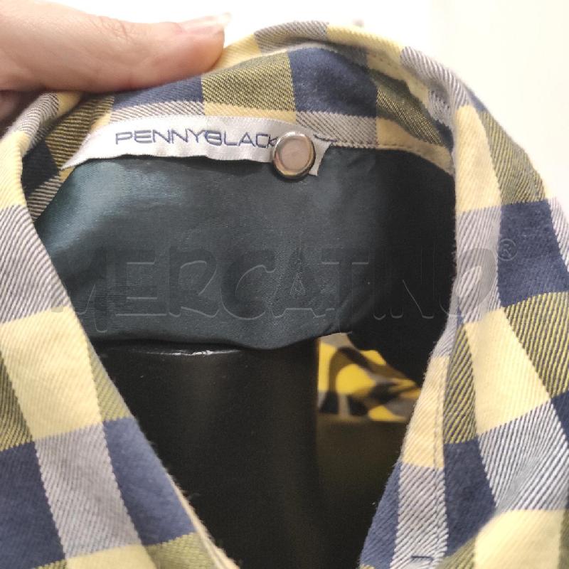 CARDIGAN DONNA PENNYBLACK GIALLA A QUADRI TG. 42 | Mercatino dell'Usato Salerno torrione 3