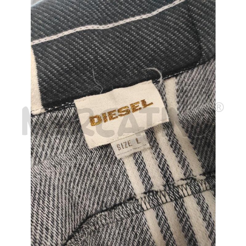 CARDIGAN UOMO DIESEL OOHKY GRIGIO ZIP TG. L | Mercatino dell'Usato Salerno torrione 3