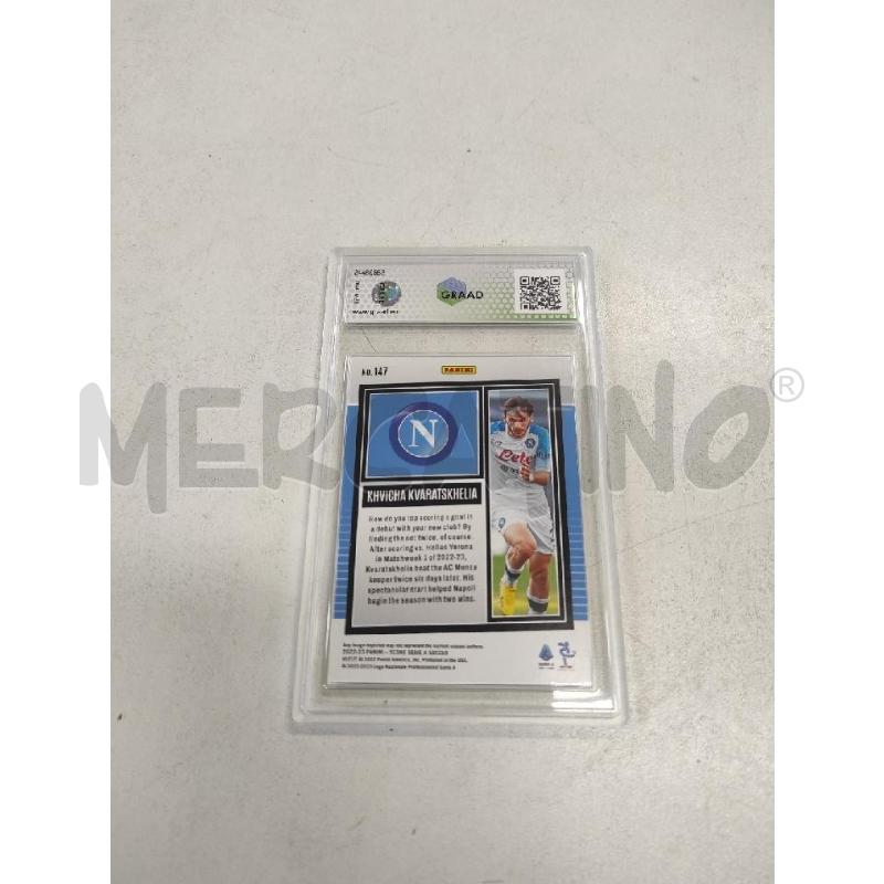 CARD KVICHA KVARATSKHELIA SCORE LASER GRAAD 9 | Mercatino dell'Usato Salerno torrione 2