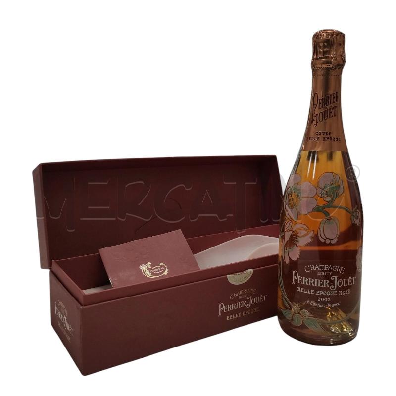CHAMPAGNE ROSE' 2002 PERRIER JOUET BELLE EPOQUE MILLESIME | Mercatino dell'Usato Salerno torrione 1