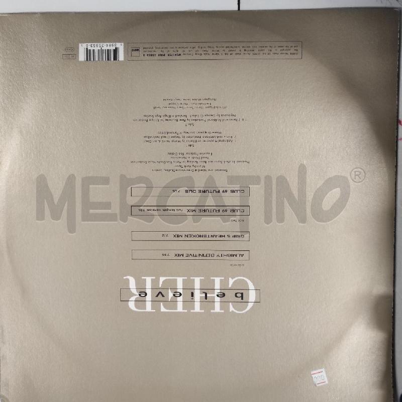 CHER – BELIEVE  | Mercatino dell'Usato Salerno torrione 2