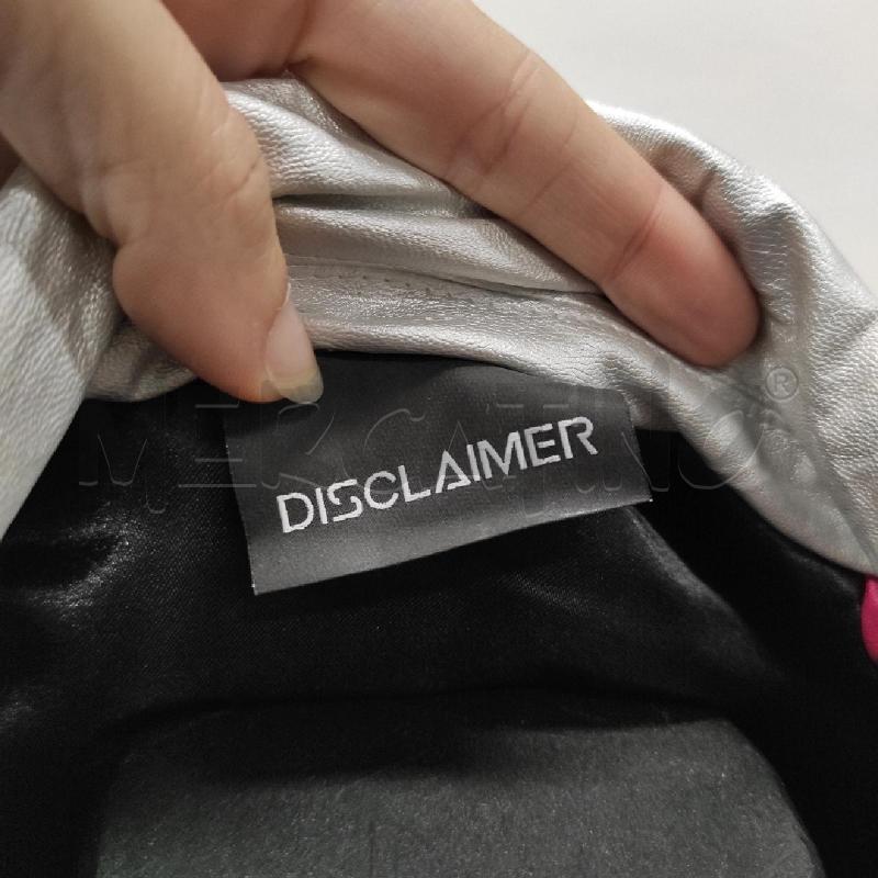 CHIODO ABBIGLIAMENTO DISCLAIMER NERO ROSA TG. S | Mercatino dell'Usato Salerno torrione 2