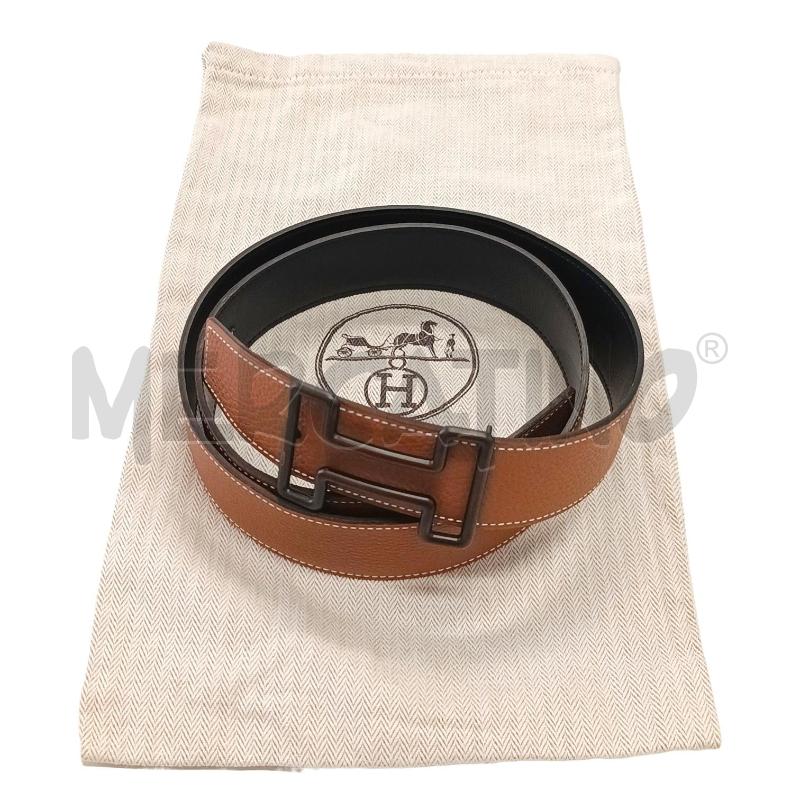 CINTURA UOMO HERMES TONIGHT REVERSIBILE CON DUSTBAG TG. 95  | Mercatino dell'Usato Salerno torrione 1