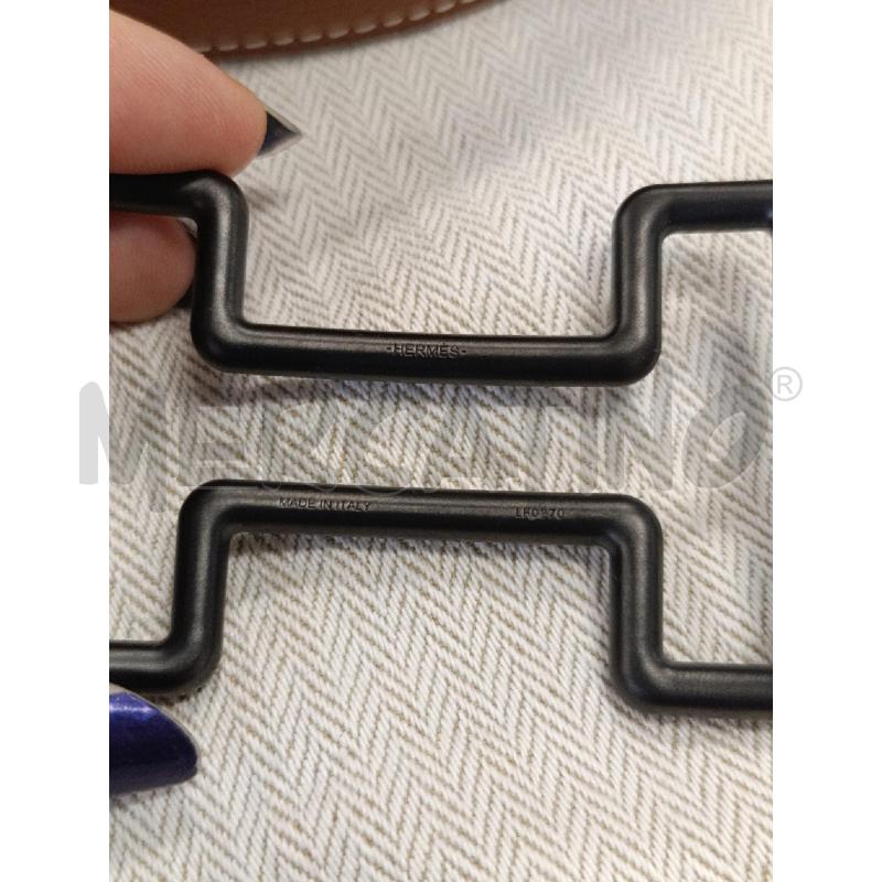 CINTURA UOMO HERMES TONIGHT REVERSIBILE CON DUSTBAG TG. 95  | Mercatino dell'Usato Salerno torrione 2