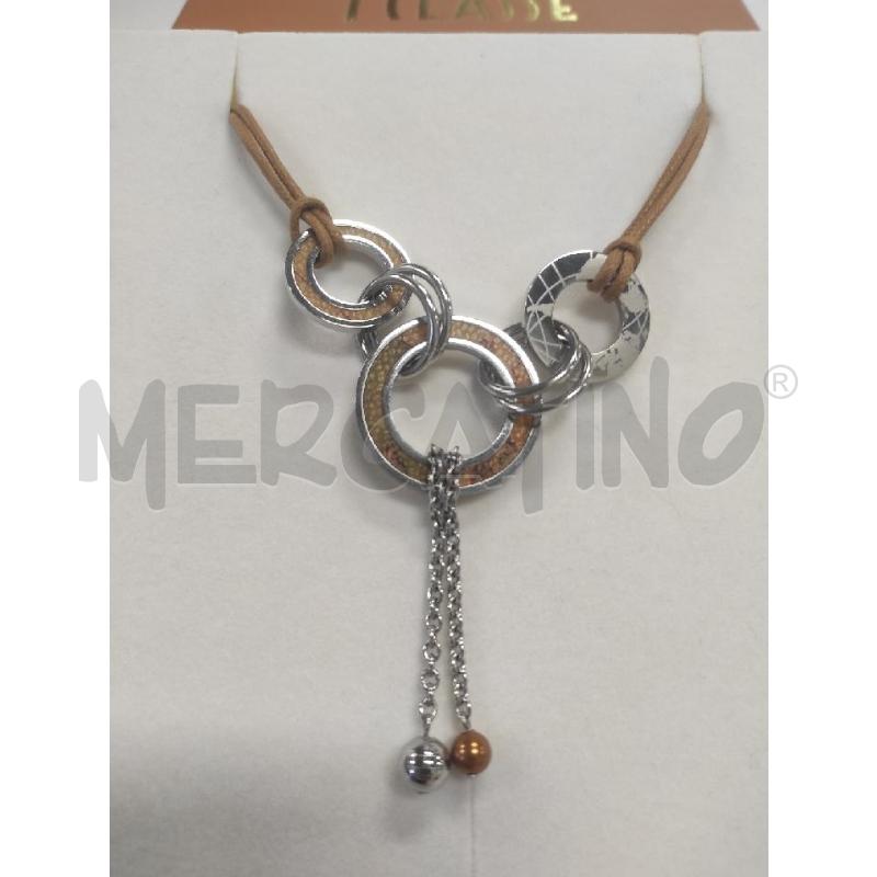 COLLANA ALVIERO MARTINI PRIMA CLASSE CON ANELLI GEO  | Mercatino dell'Usato Salerno torrione 2