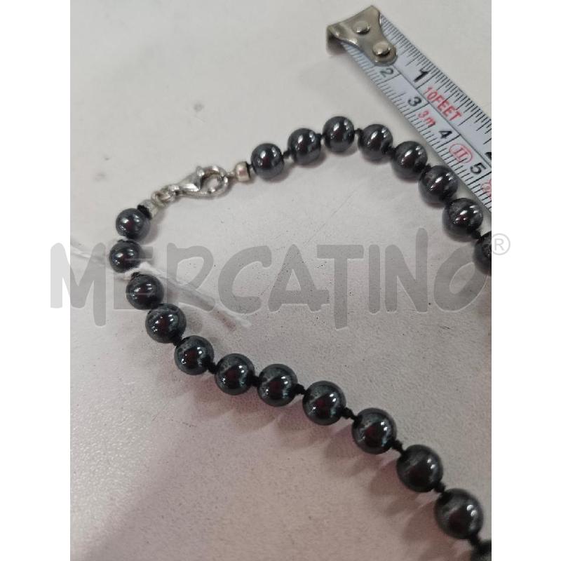 COLLANA PERLINE NERE | Mercatino dell'Usato Salerno torrione 2