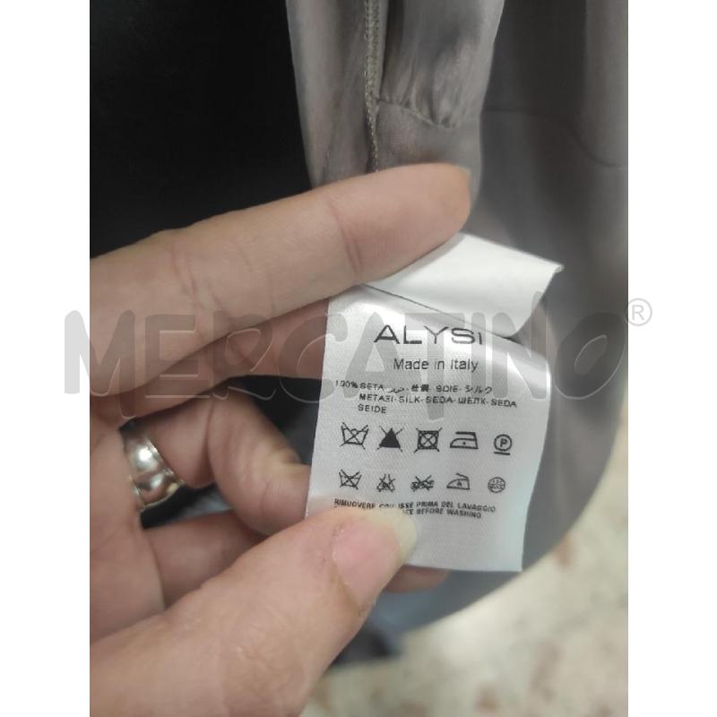 COMPLETO DONNA ALYSI TORTORA SETA TG. 44 | Mercatino dell'Usato Salerno torrione 3