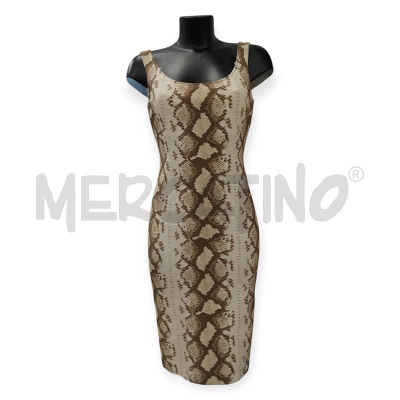 COMPLETO DONNA EAN 13 VESTITO + GIACCA PITONATO TG. 42 | Mercatino dell'Usato Salerno torrione 1