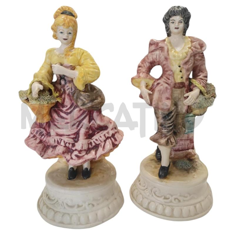 COPPIA STATUE CAPODIMONTE   | Mercatino dell'Usato Salerno torrione 1