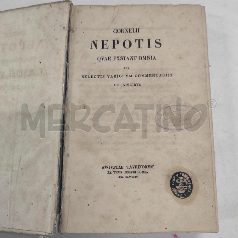 CORNELII NEPOTIS | Mercatino dell'Usato Salerno torrione 2