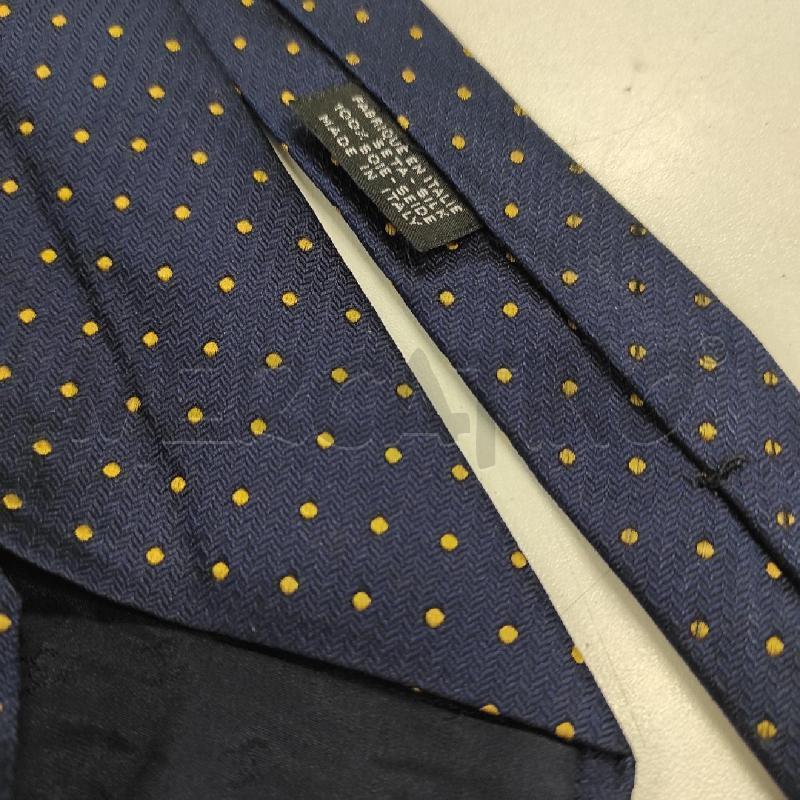 CRAVATTA CHANEL BLU POIS GIALLI  | Mercatino dell'Usato Salerno torrione 2