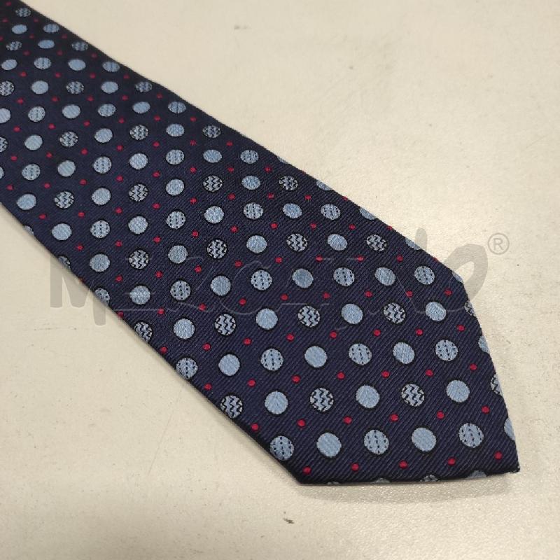 CRAVATTA ETRO BLU CON SFERE AZZURRE | Mercatino dell'Usato Salerno torrione 1