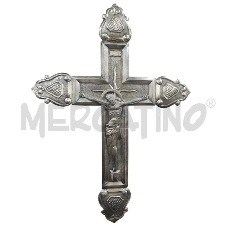 CRISTO CROCEFISSO IN METALLO  | Mercatino dell'Usato Salerno torrione 1
